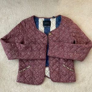 Maison Scotch quilted jacket
